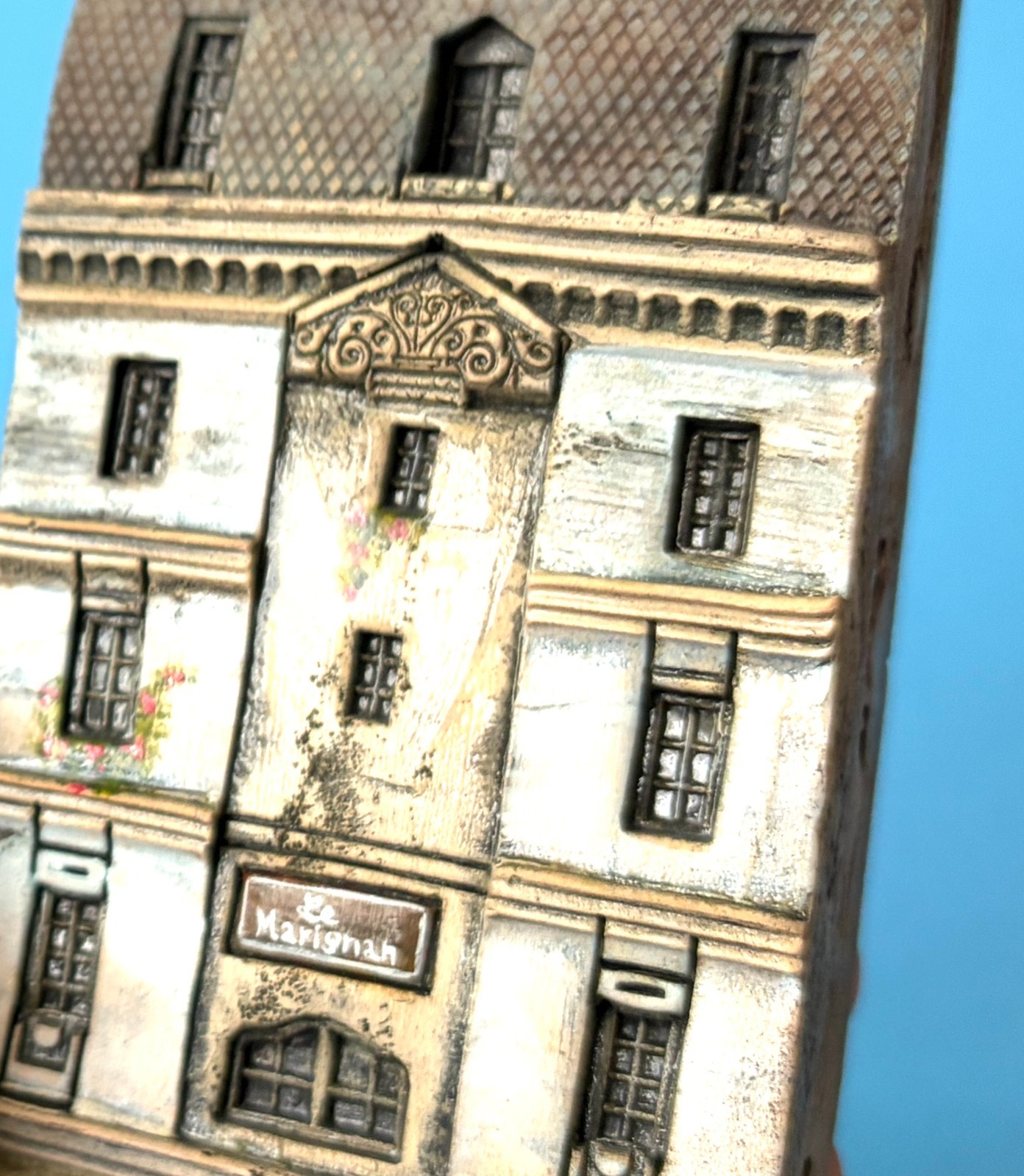 Gault original ceramic house miniature building Paris 1985, wargame 15mm
