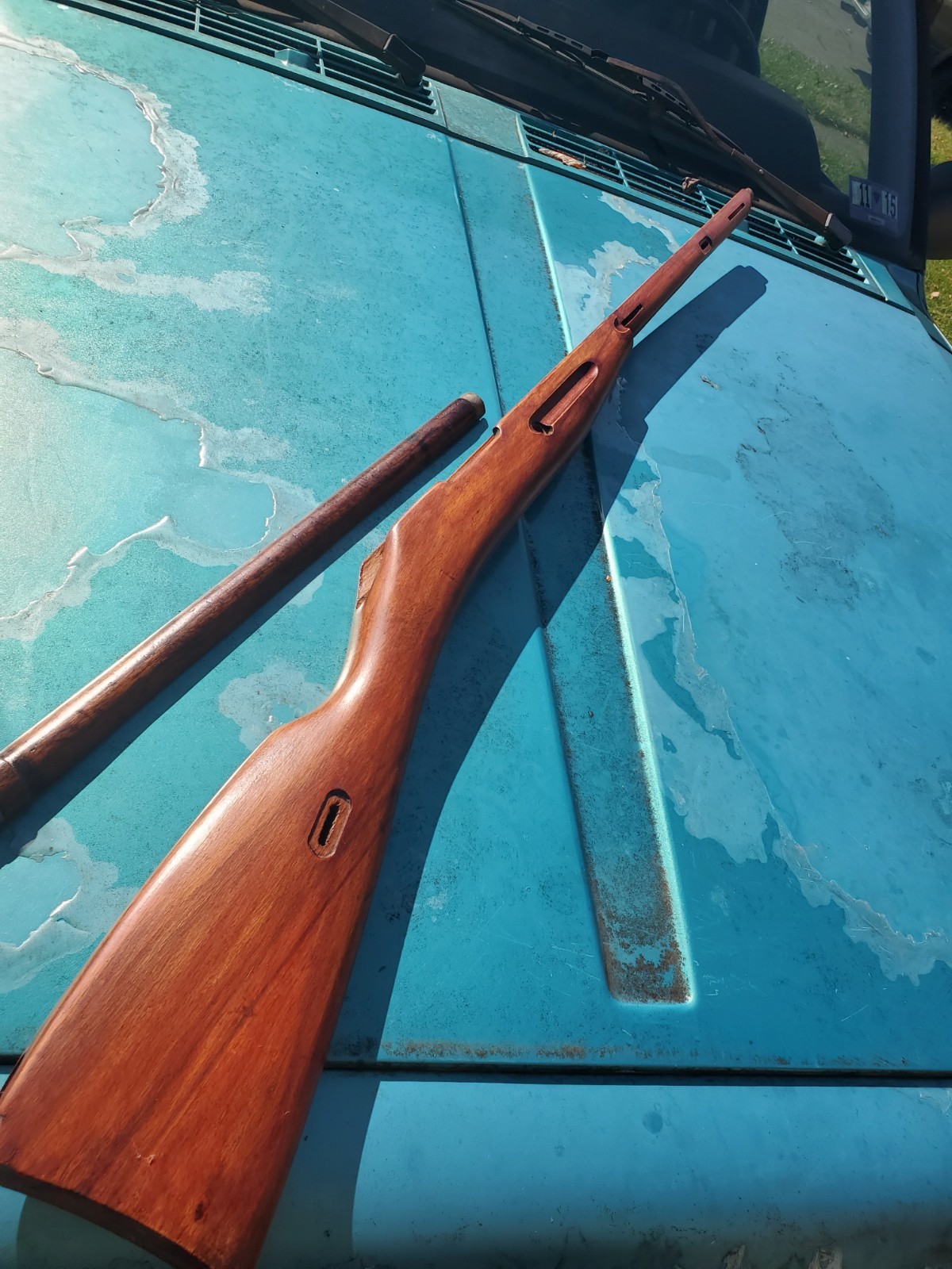 Mosin Nagant M91/30 NOS stock with used hand guard refinished!