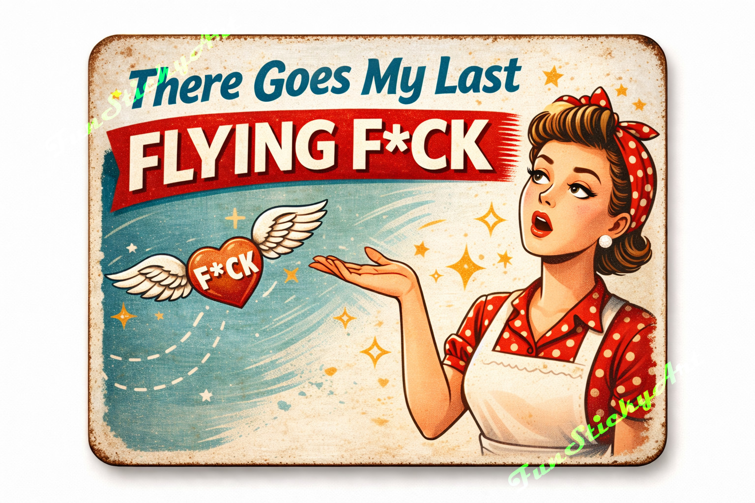 3×4″ Retro Funny Fridge Magnet – Vintage Kitchen Humor Gift Idea