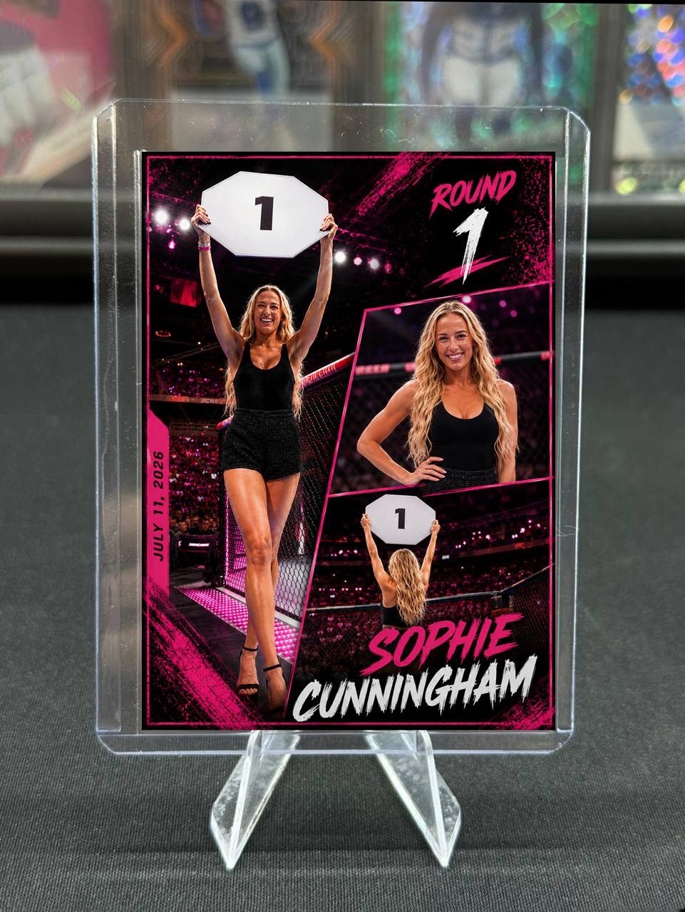 Sophie Cunningham Ring Girl Card Tiki Card Shack Limited SP Card 003