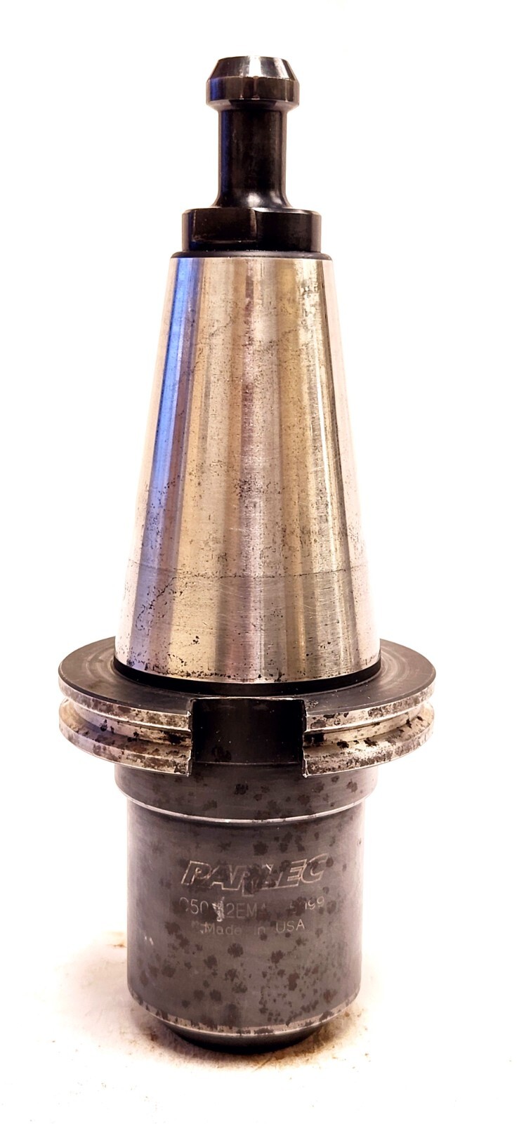 PARLEC C50-12EM4 1-1/4″ CAT 50 TAPER END MILL TOOL HOLDER (USED)