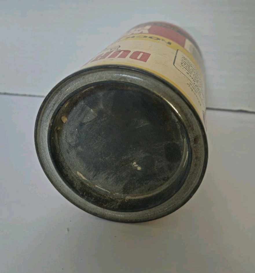 Vintage DURHAM’S Rock Hard Water Putty 1lb Tin and Cardboard Vintage