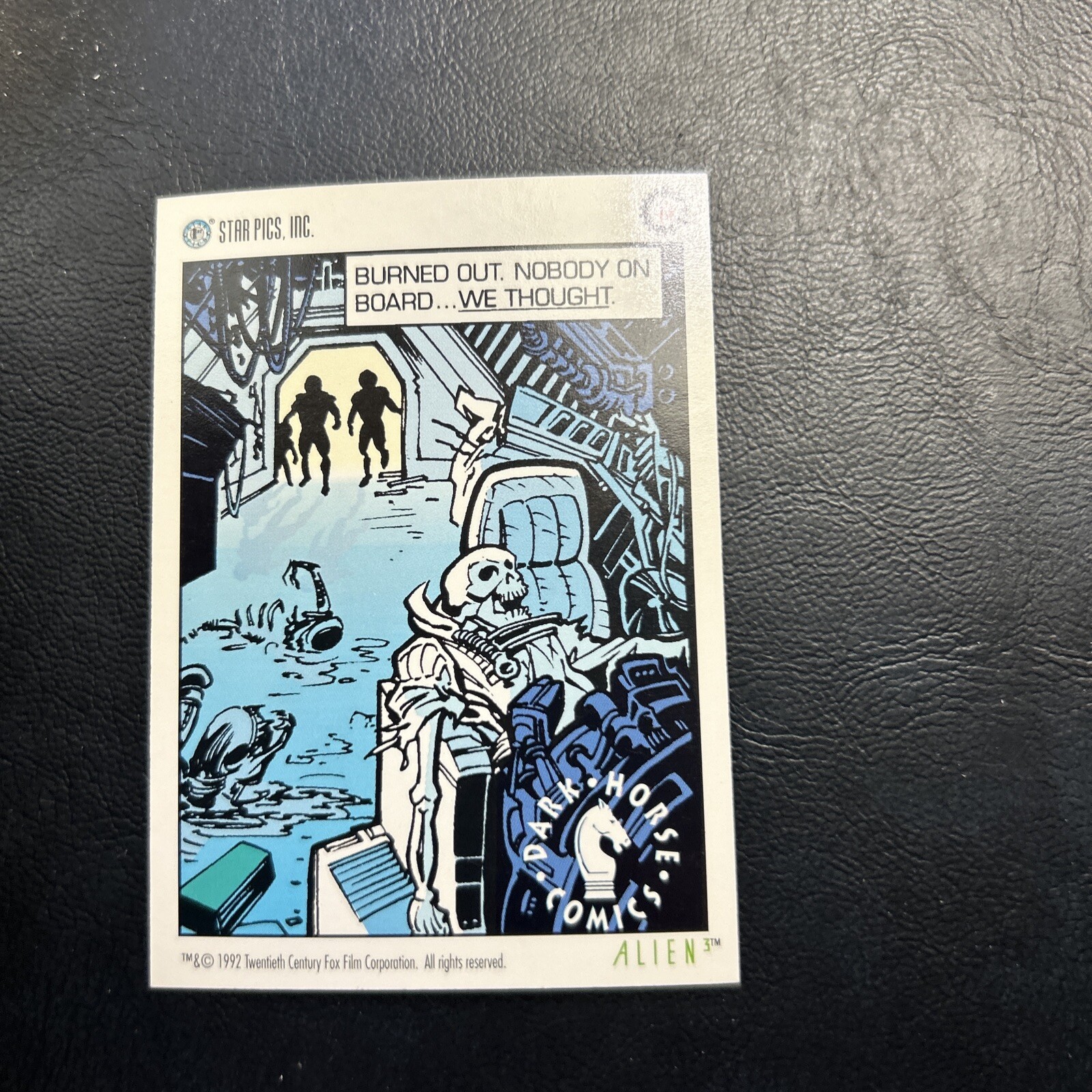 J101b Alien 3 1992 Star Pics #73 Illustrated By Chris Warner