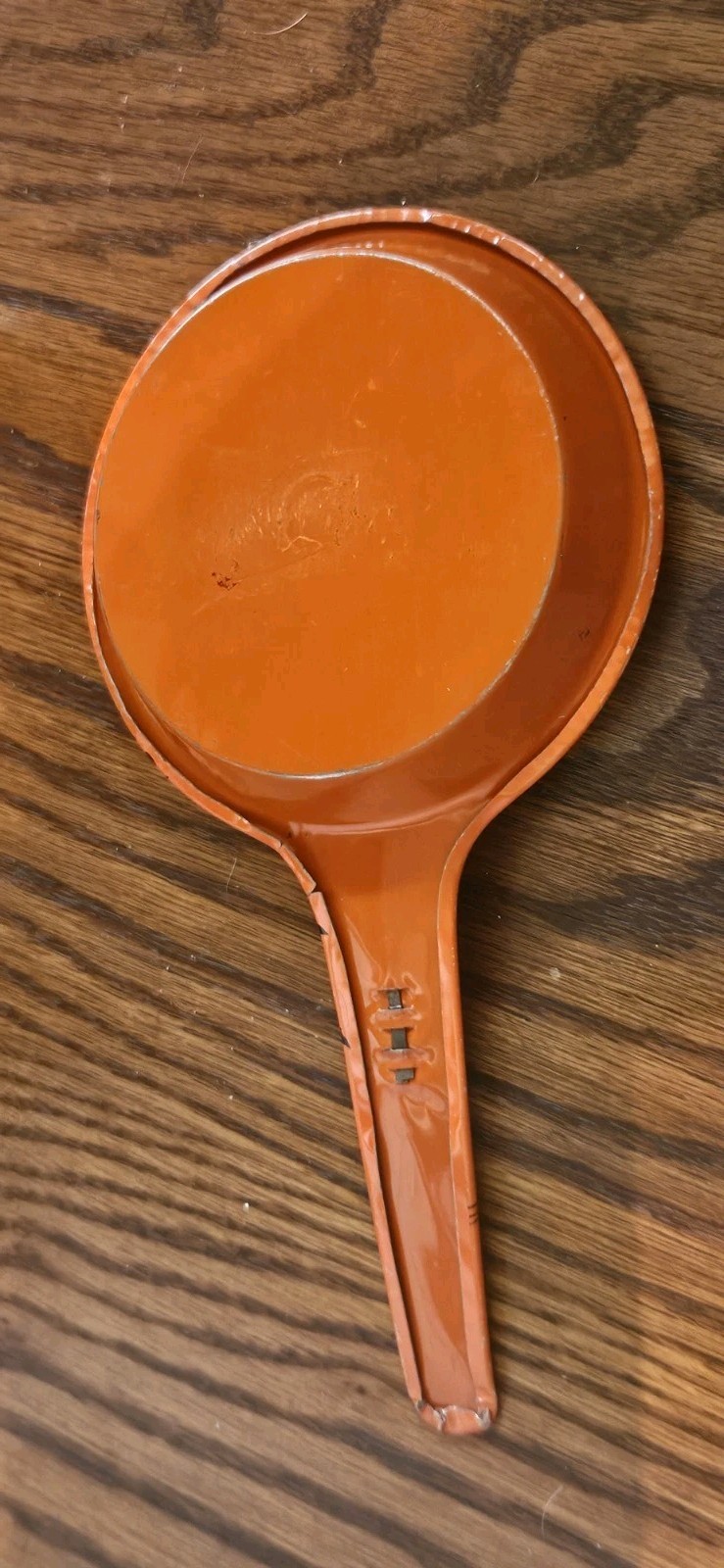 Vintage Halloween Metal Noise Maker Pan Clanger Style by US Metal Toy