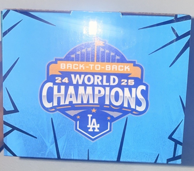 FOCO Shaquille O’Neal Shaq Dodgers #34 MLB Exclusive Bobblehead