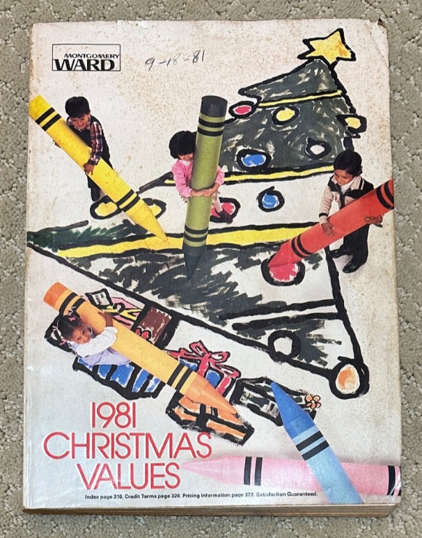 1983 Montgomery Ward Christmas Catalog GI Joe He-man Star Wars 80s Barbie Toys!!