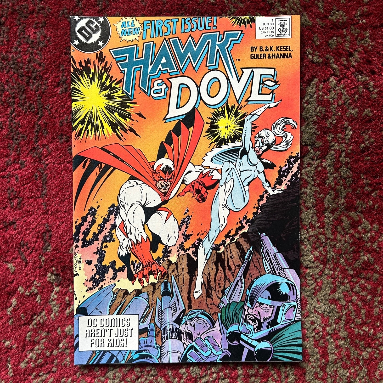 Lot of 21 Hawk and Dove w/ Jerry Ordway, Greg Guler, Curt Swan 1989 DC Comics