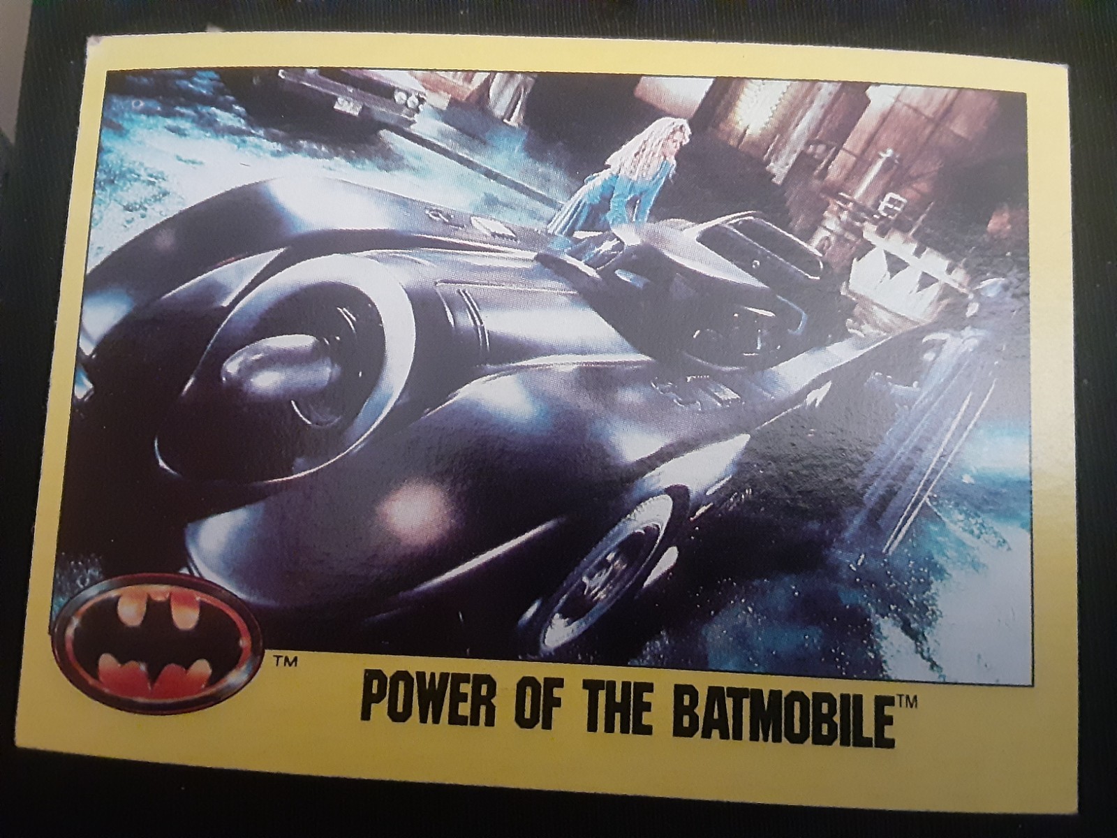 topps batman the movie #149 batmobile