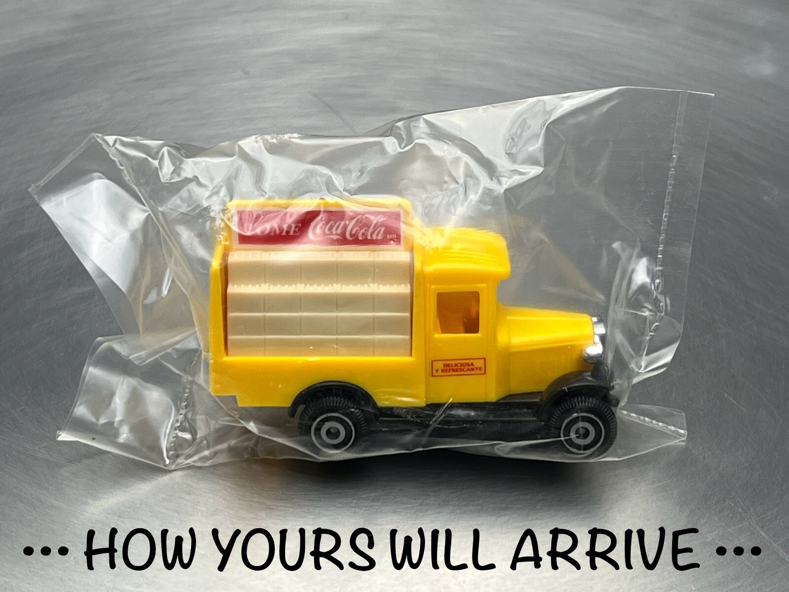 TOME COCA-COLA 1990’s Promo 1920s 1930s Delivery Truck nip advertising vtg
