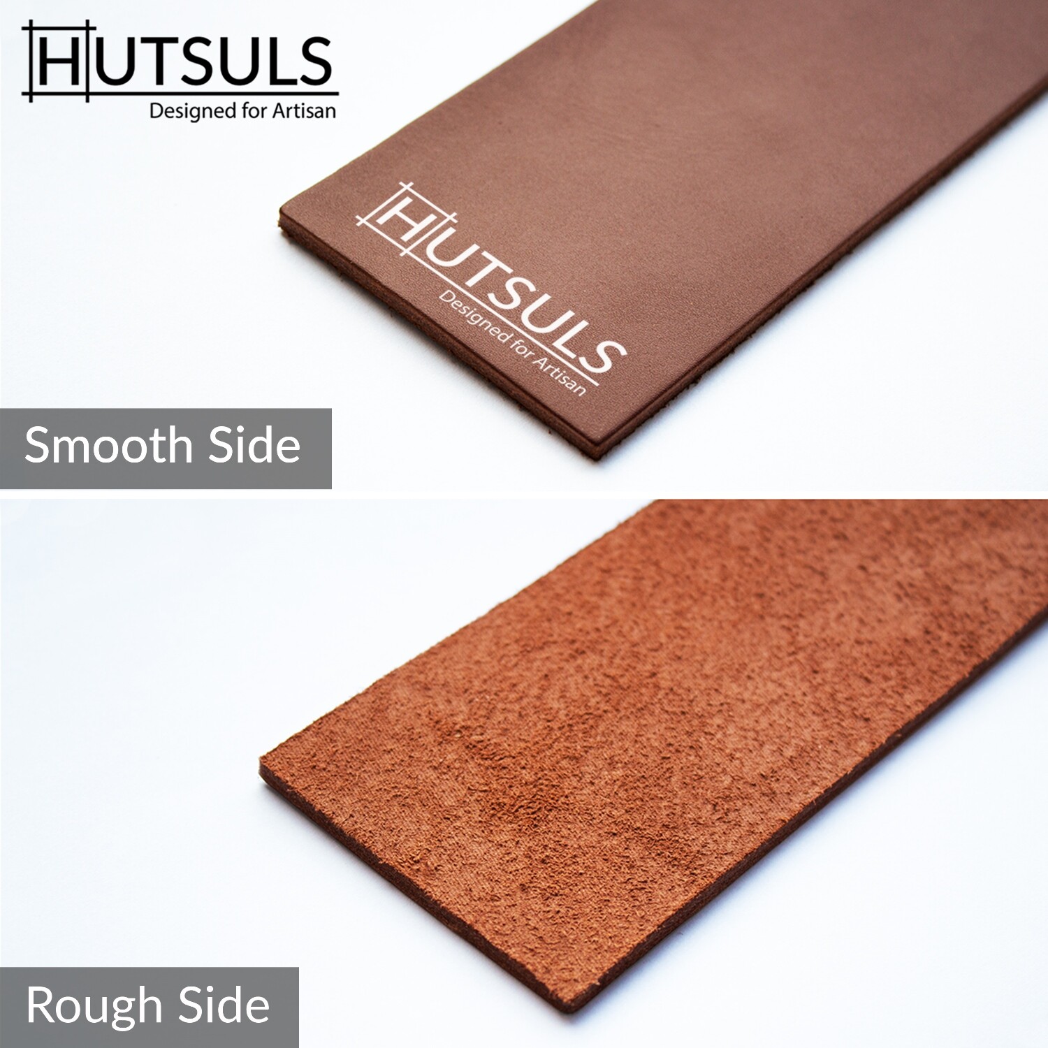 HUTSULS Brown Leather Strop Green Honing Compound Stropping Kit Knife Sharpener