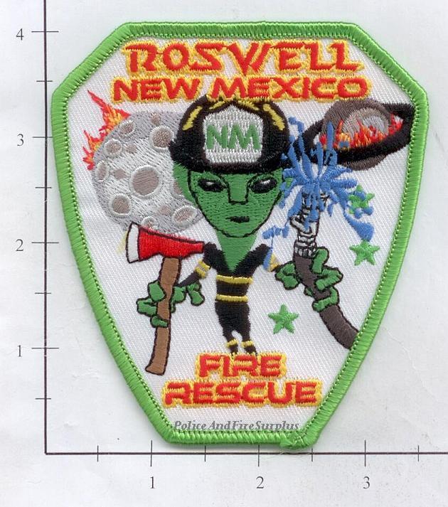 New Mexico – Roswell Fire Rescue NM Fire Dept Patch