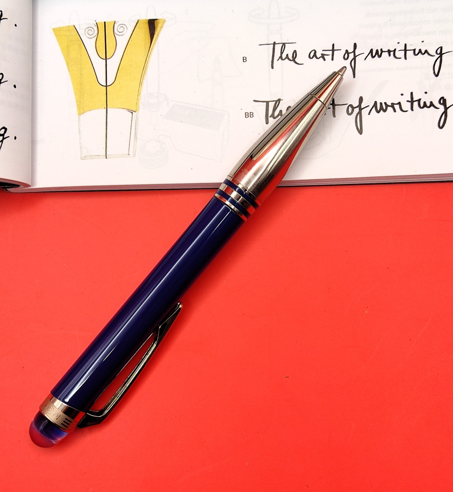 Premium Montblanc Star Walker Classic Design Special Ballpoint Pen With Box