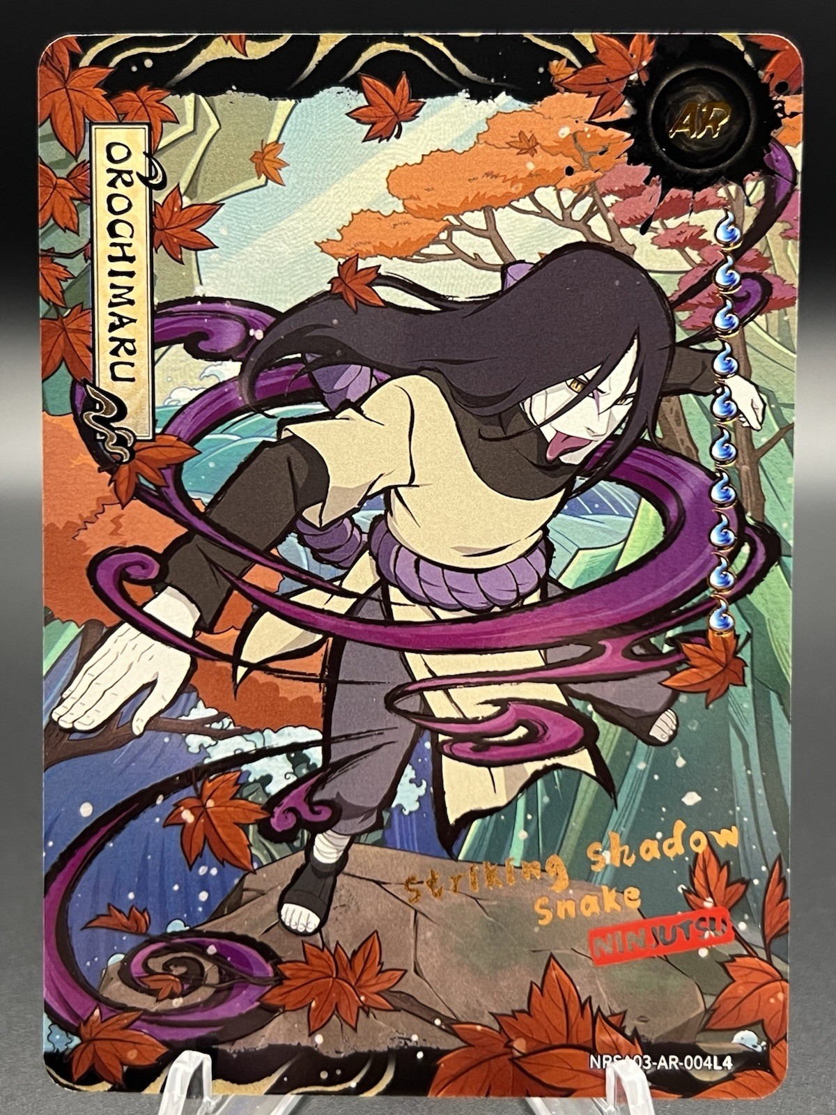 Naruto 2025 Orochimaru Short Print /777 Super Rare NRSA03-AR-004L4 Art Rare