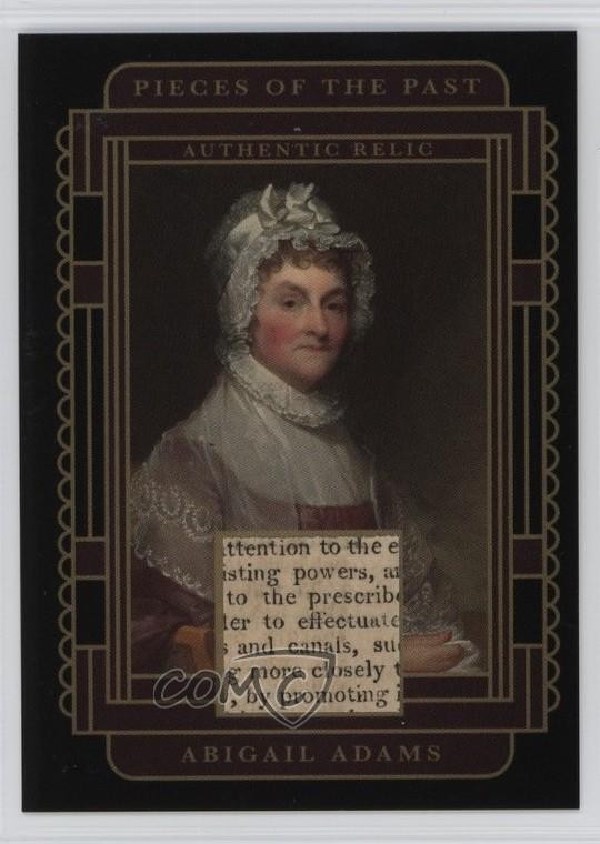 2025 Pieces of the Past Single Relics Abigail Adams #SR-AA 1rl8