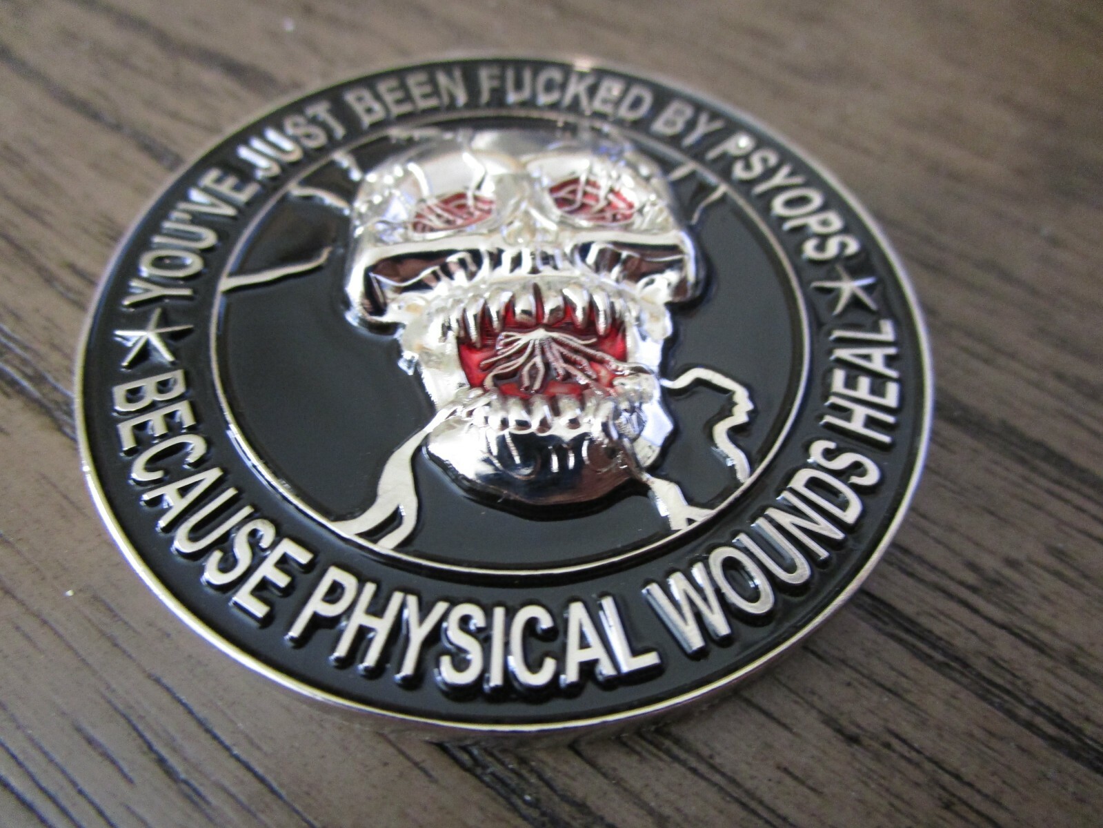 MISOC Military Information Support Command PSYOPS SOCOM Army Challenge Coin