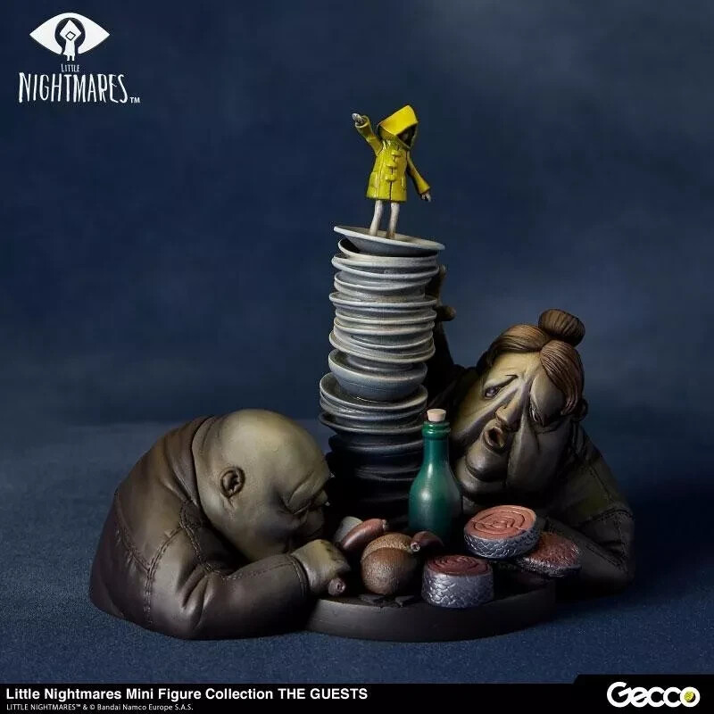 Gecco Little Nightmares Mini Figure Collection 3.3in The Guests NEW Japan