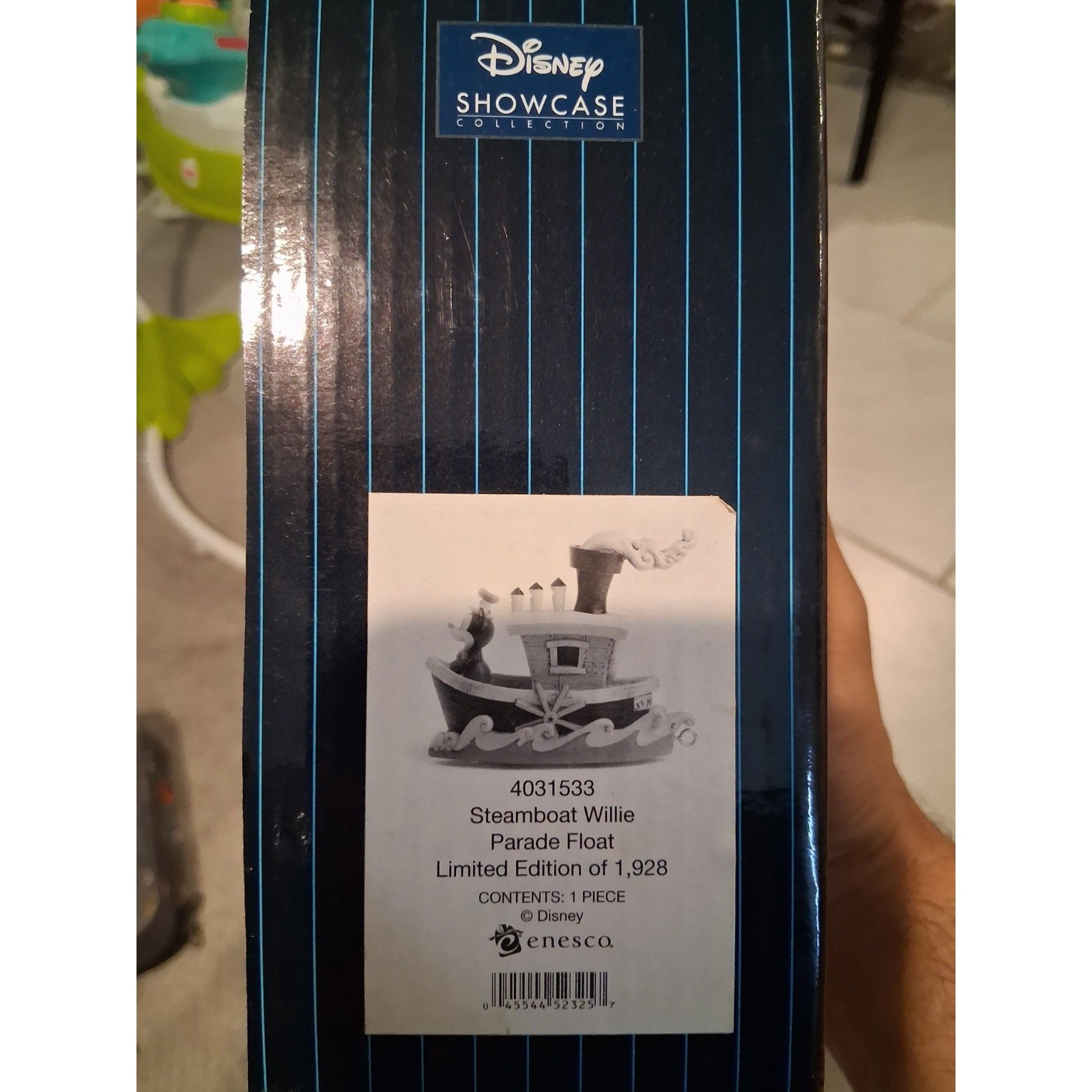 Disney Showcase Enesco Steamboat Willie Parade Float 4031533 Limited Edition Box