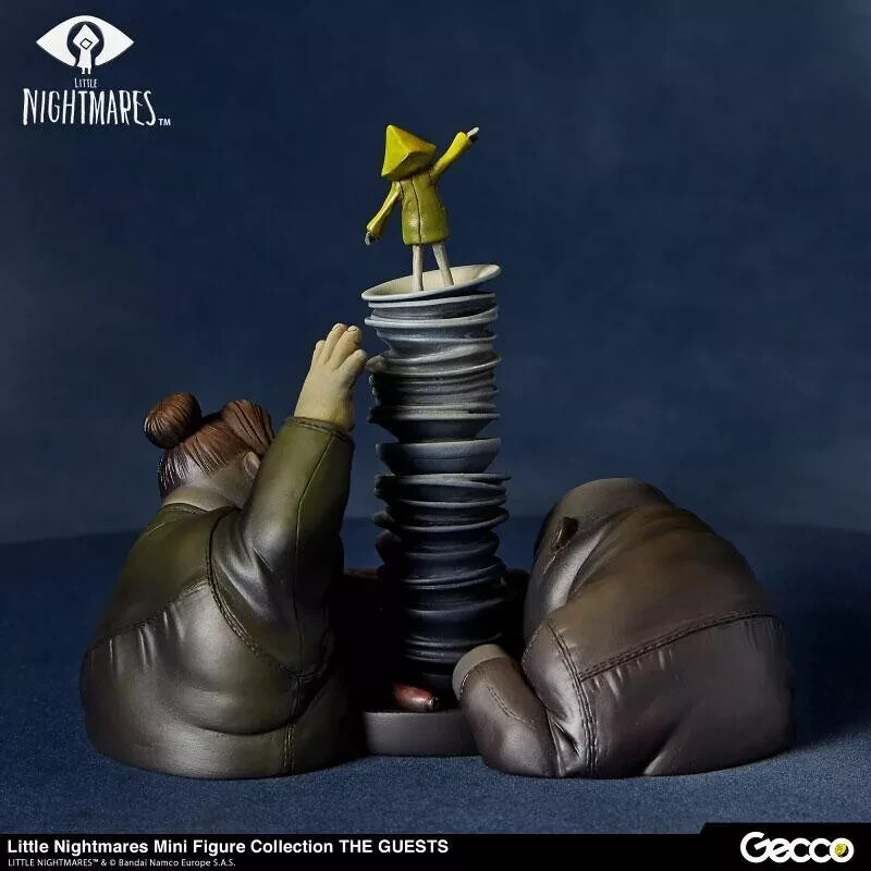 Gecco Little Nightmares Mini Figure Collection 3.3in The Guests NEW Japan