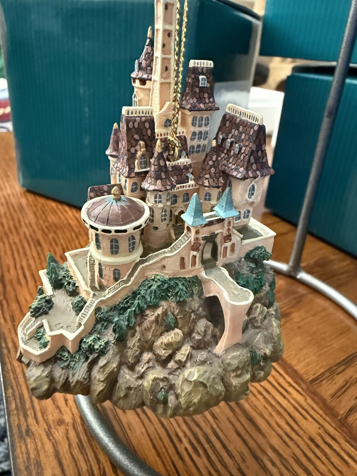 Vintage WDCC Disney Classics Collection Enchanted Places Beast’s Castle Ornament