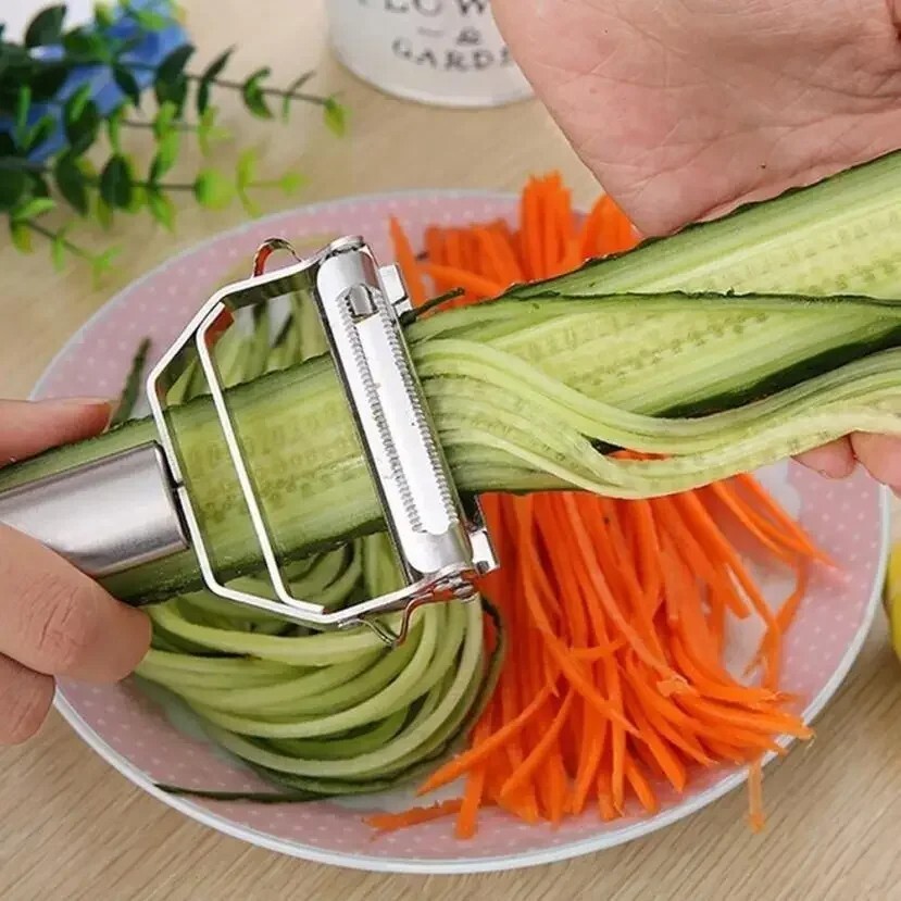 High Quality Stainless Steel Potato Cucumber Carrot Grater Vegetables Peeler