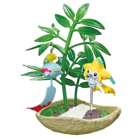 [USA Fast Ship!] JIRACHI & CHIMECHO Pokemon Pocket Bonsai Collection 3 RE-MENT