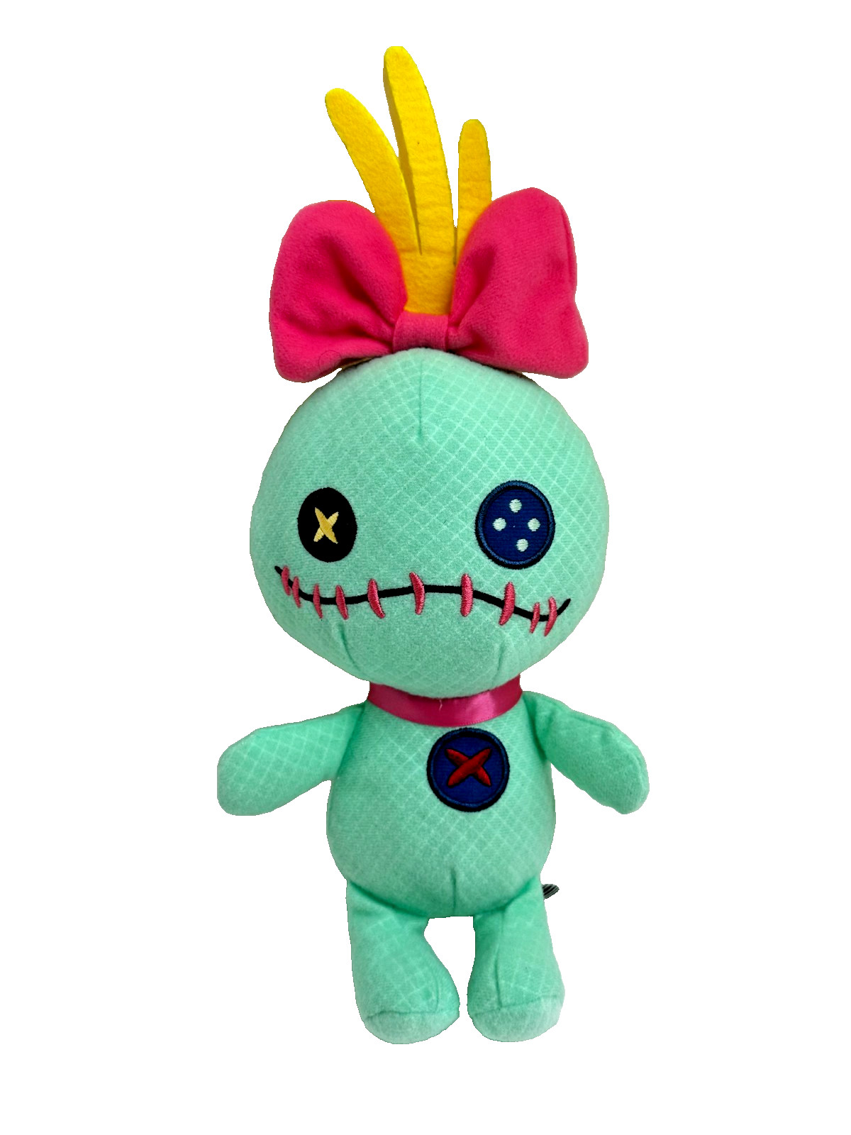 Disney Scrump Lilo And Stitch Plush Doll Aqua Soft stuffed Animal 12 inch
