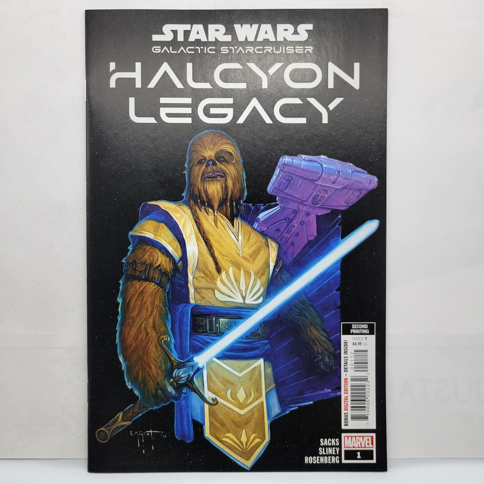 Star Wars Halcyon Legacy #1 2nd Print EM Gist Variant Cover 2022 Disney