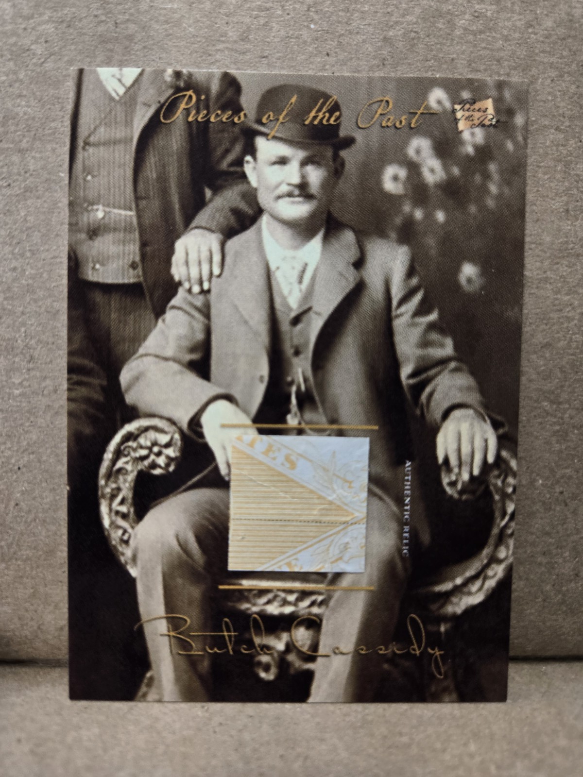 Super Products Inc. 2023 Pieces of the Past Butch Cassidy #38 Relic Insert #2