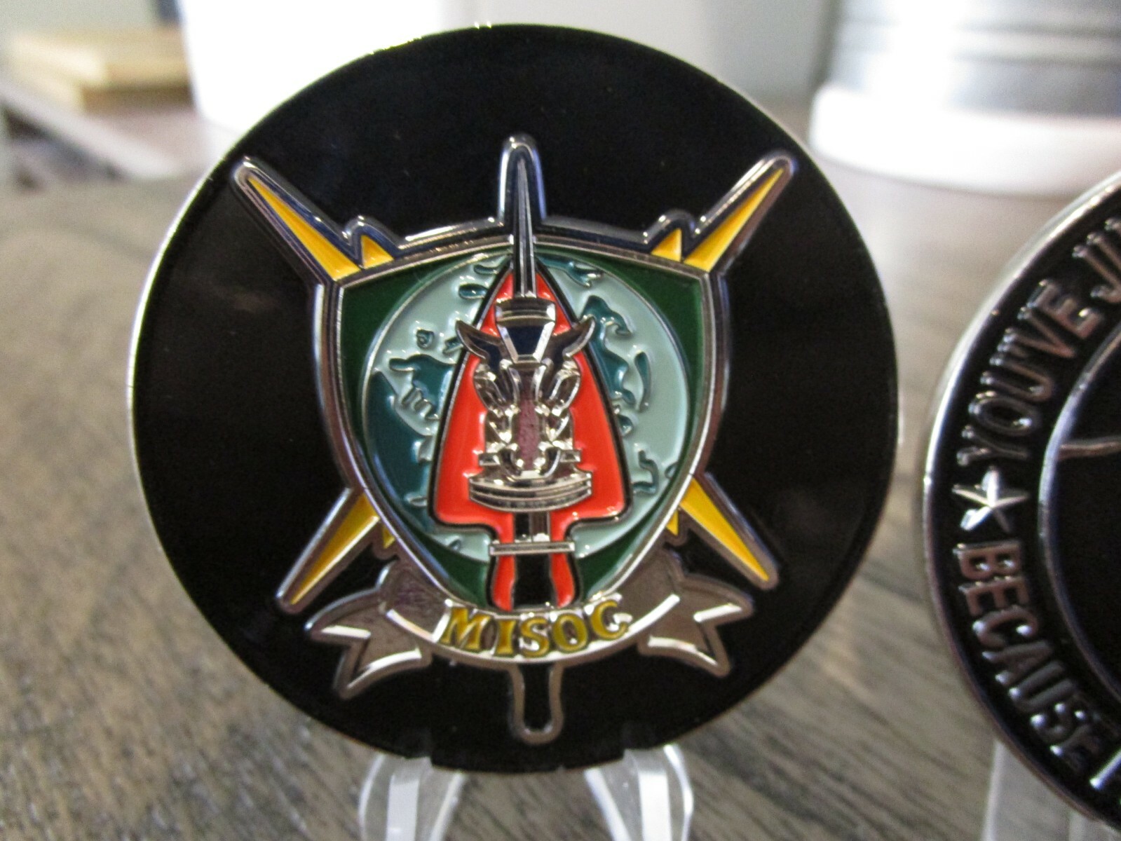 MISOC Military Information Support Command PSYOPS SOCOM Army Challenge Coin