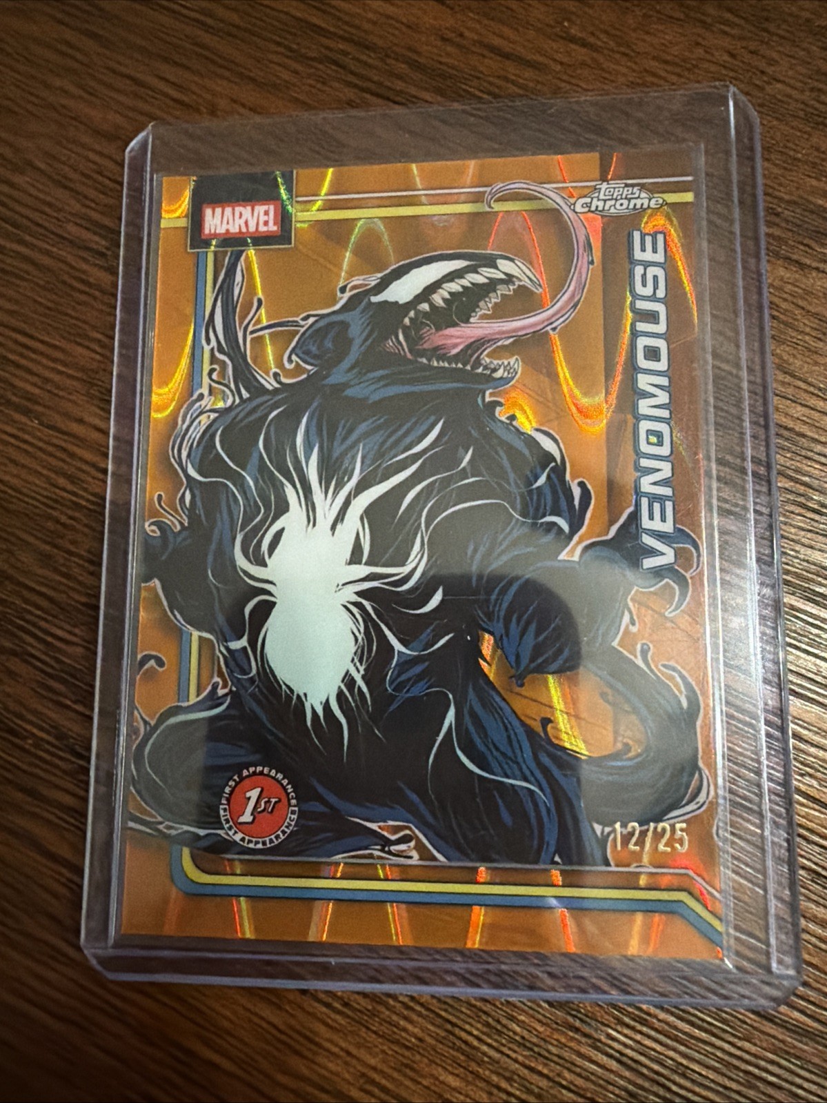2026 Topps Chrome Venomouse Orange /25 Marvel 1st Appearance