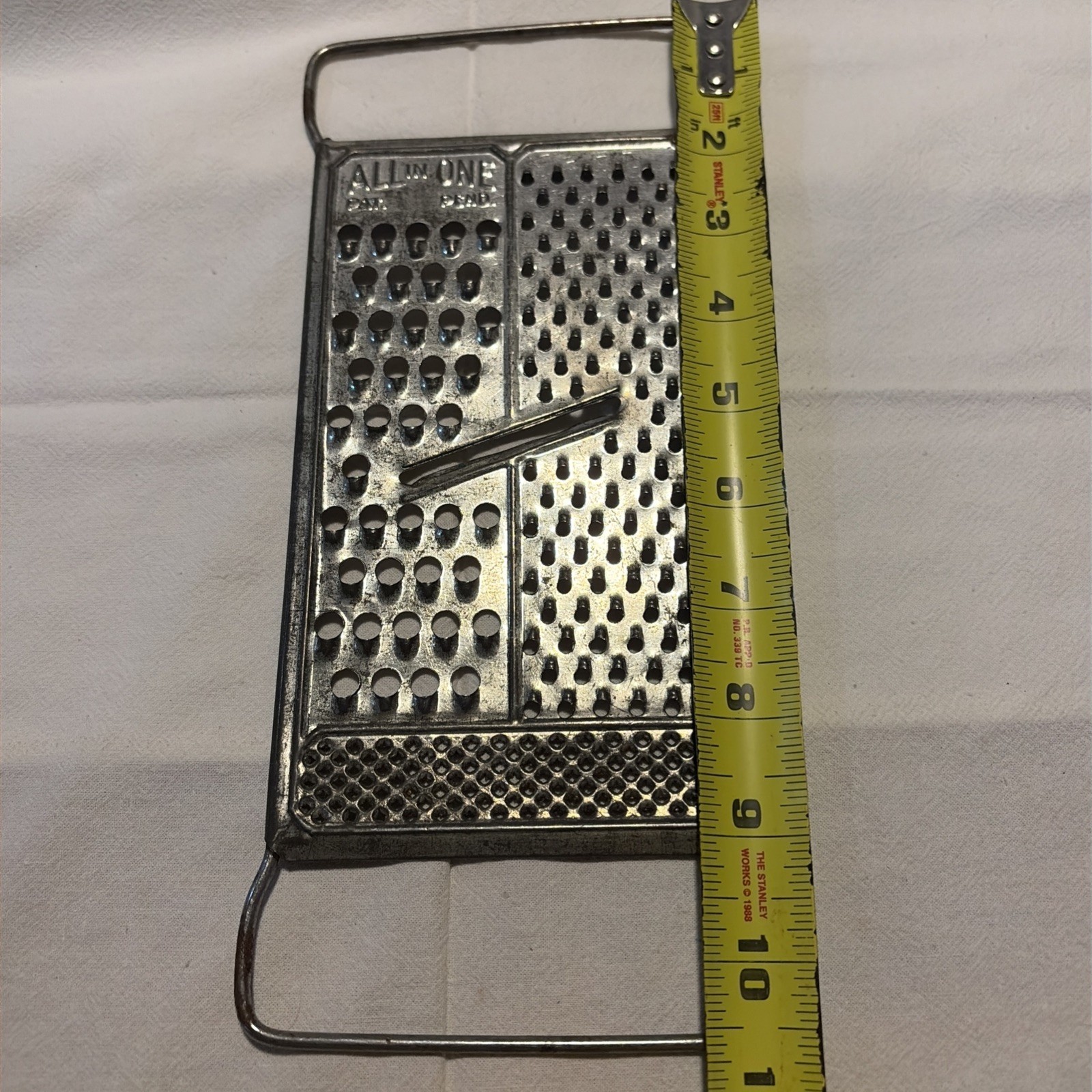 Vintage All In One Brand Food Grater Slicer Shredder Made In USA Good Condition