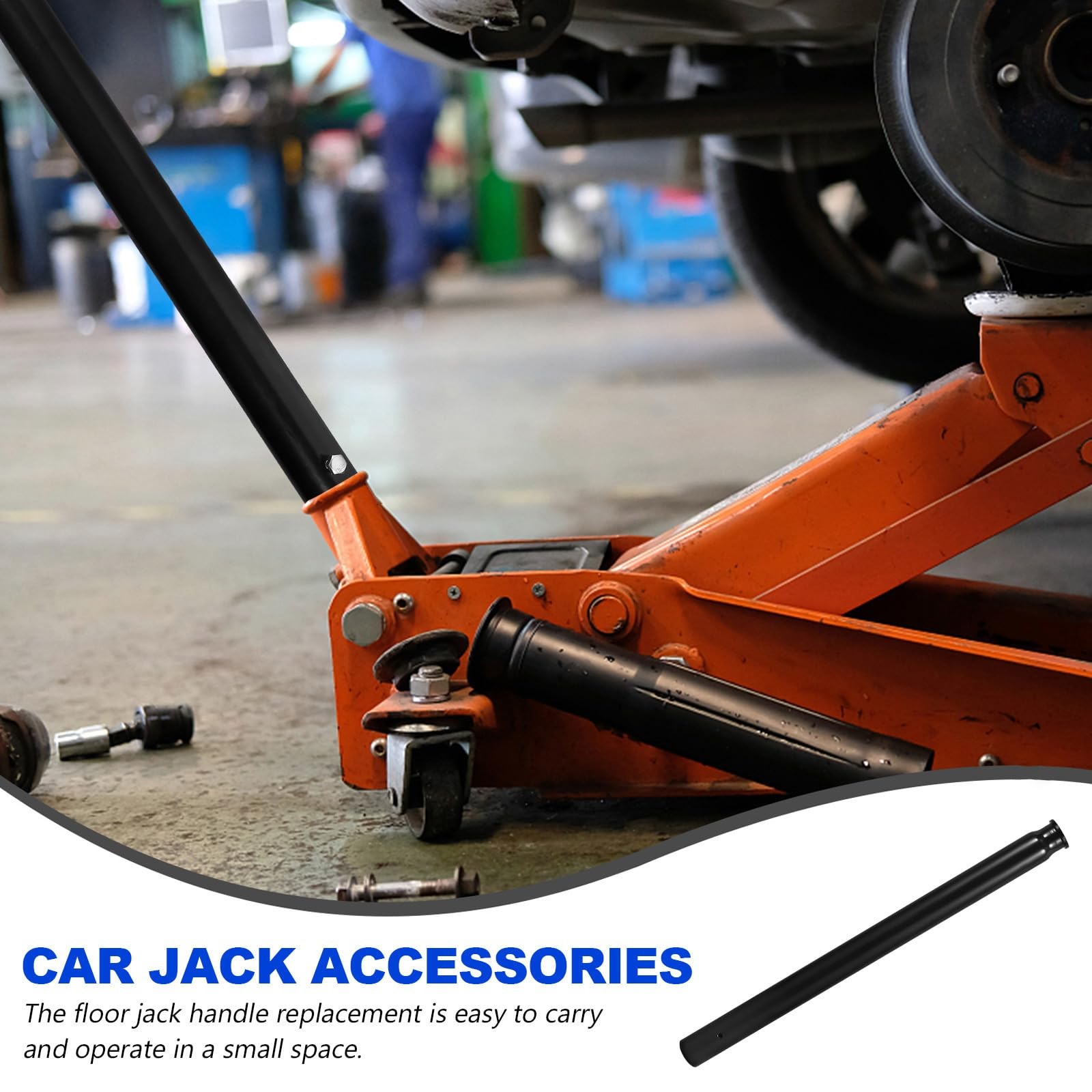 3 Ton Floor Jack Handle Replacement – Horizontal Hydraulic Upper Jack Pole Lever