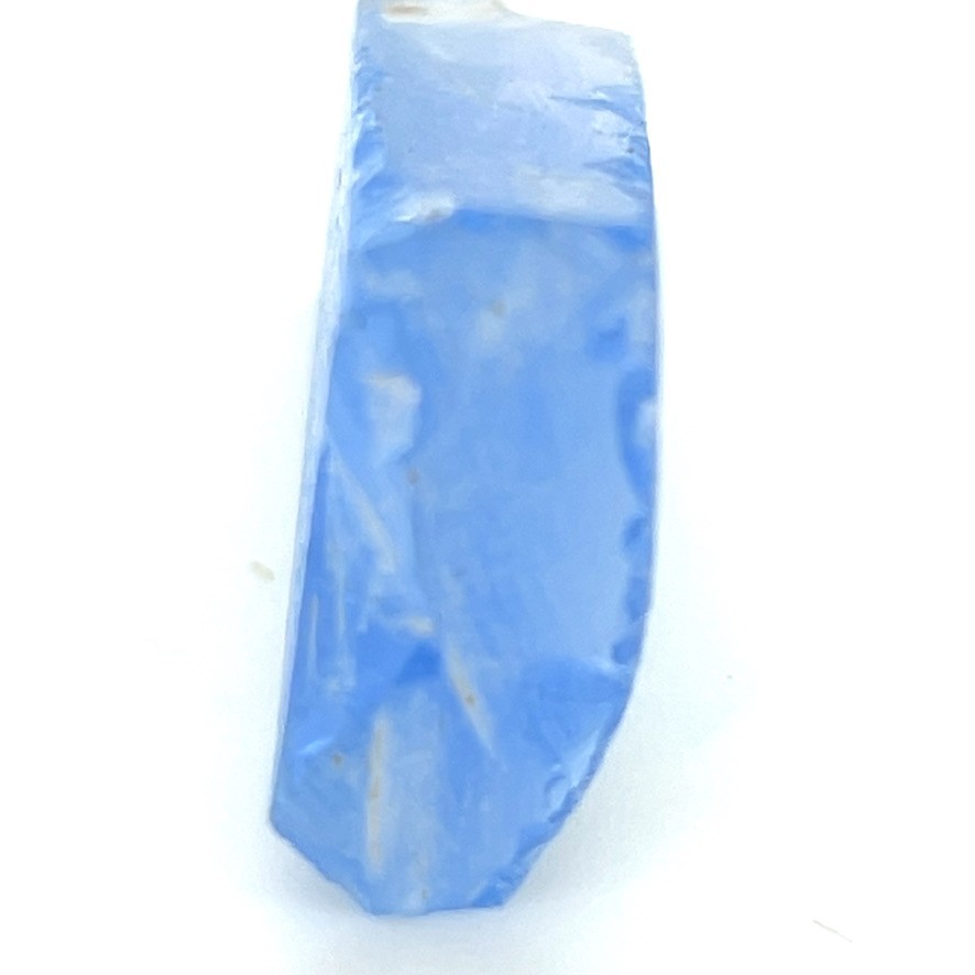 Lab Created Tanzanite Rough Raw Blue Crystal 59ct