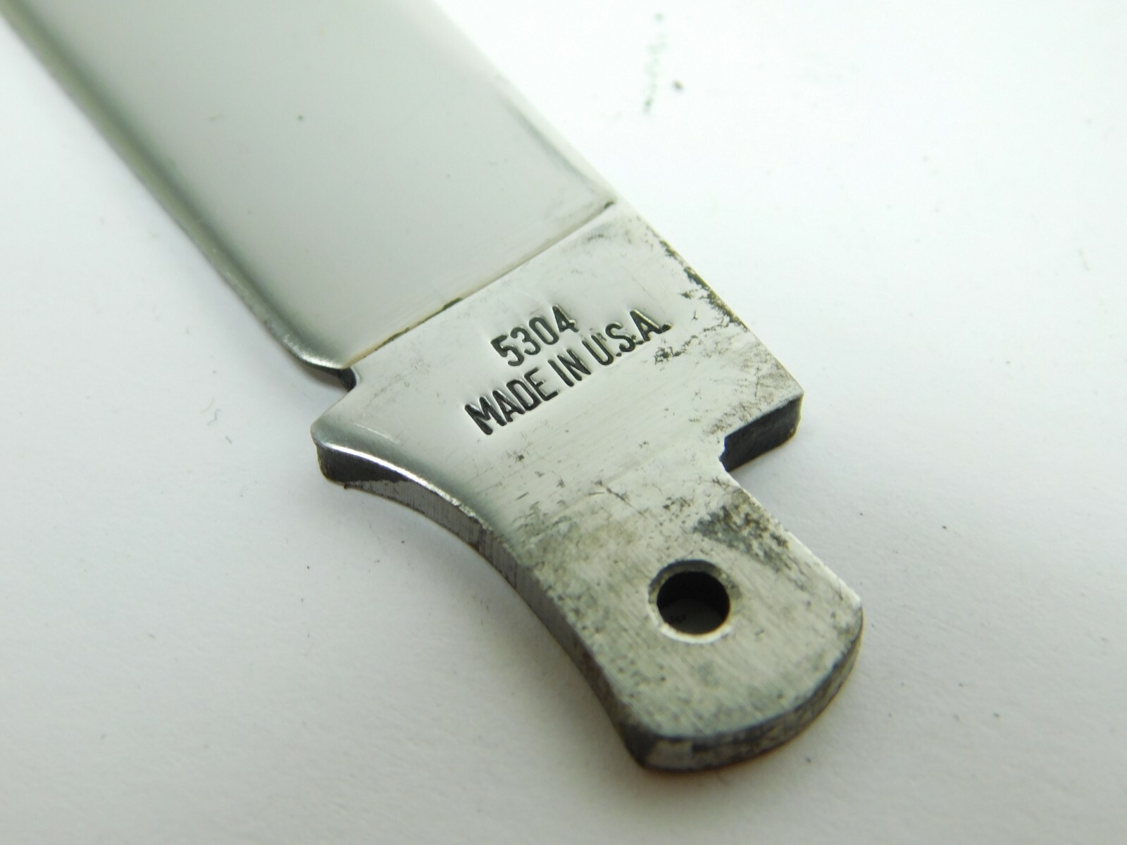 MOOR MAKER 5304 STOCKMAN SHEEPSFOOT REPLACEMENT BLADE STEEL USA QC