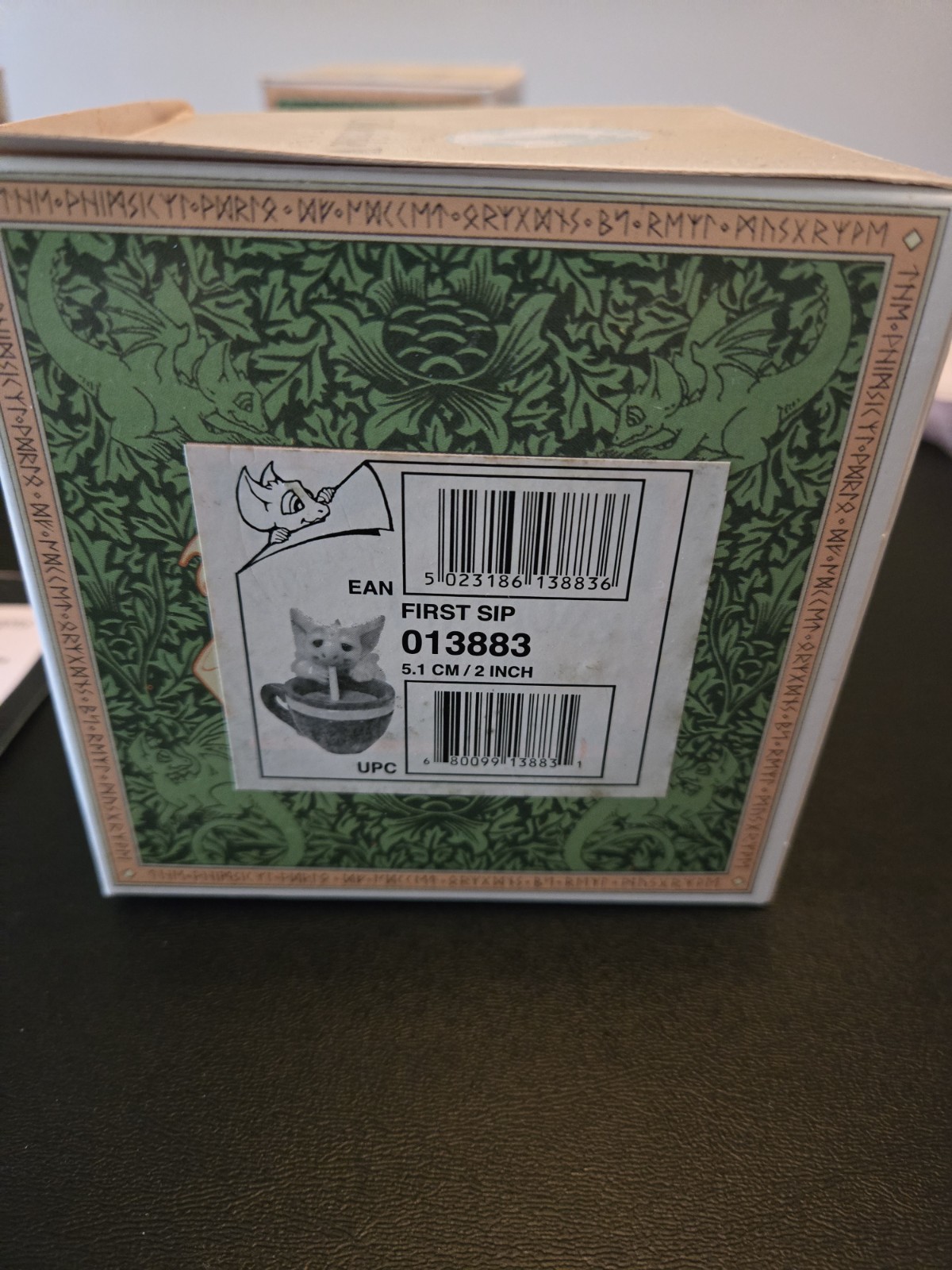 Real Musgrave Whimsical Pocket Dragons – First Sip – 2003 with Original Box