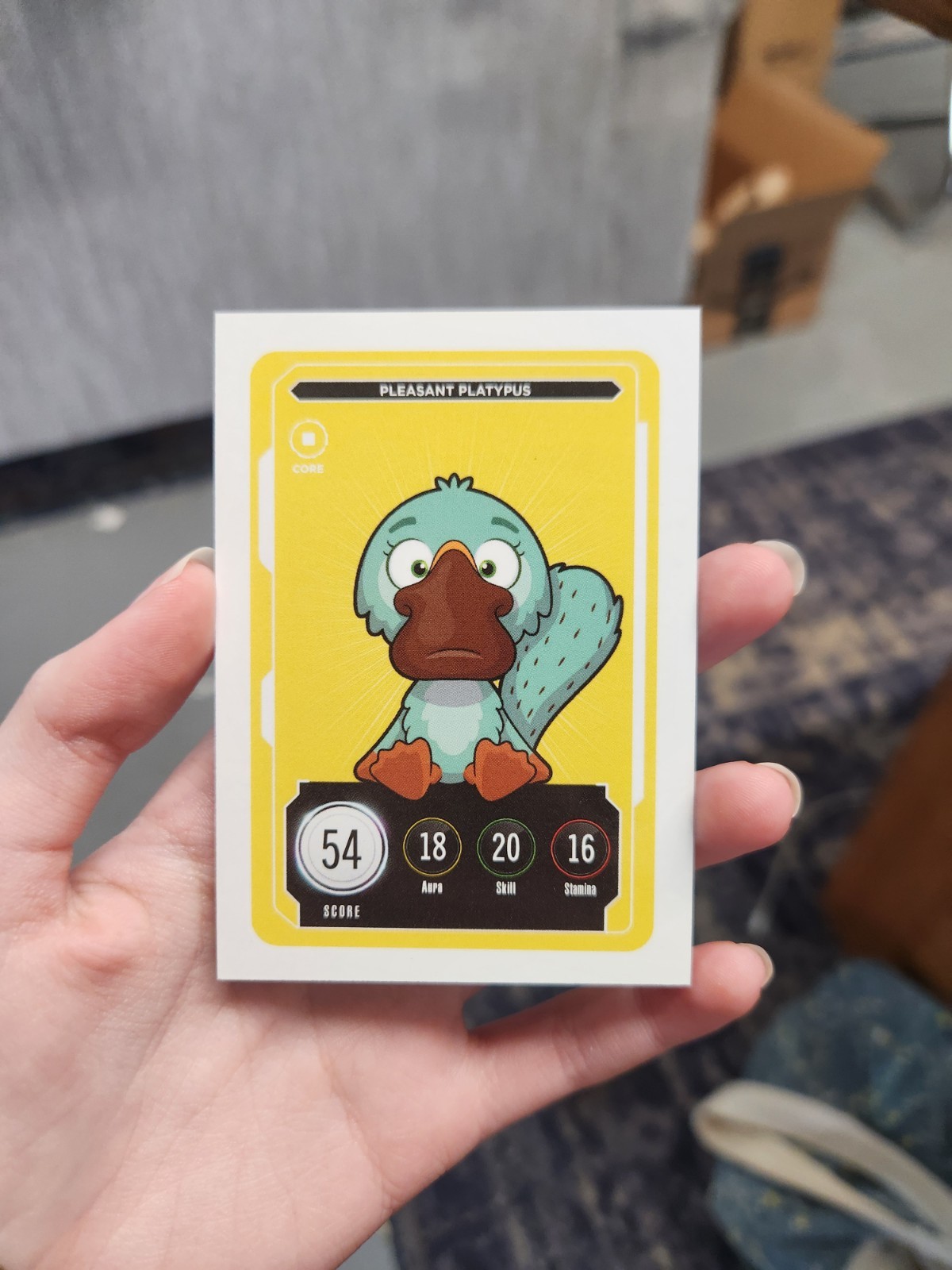 Pleasant Platypus Core -Veefriends Series 2 – 2022-Now seen in 2025 Topps Chrome