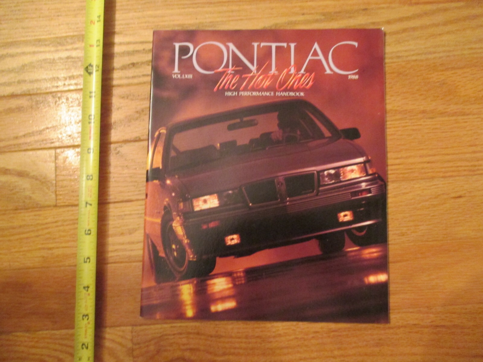 1988 Pontiac the Hot Ones High Performan Car auto Dealer showroom Sales Brochure