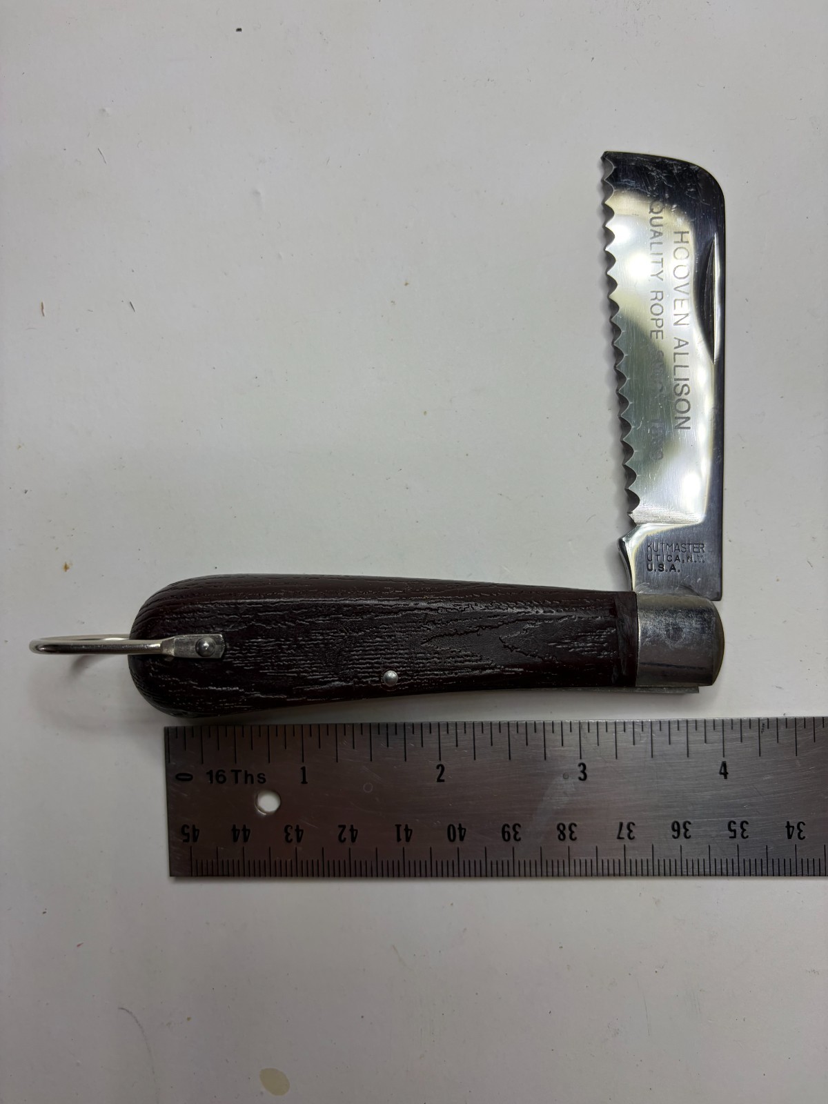 Kutmaster T3 Rope 4″ Folding Pocket Knife w/Serrated Blade