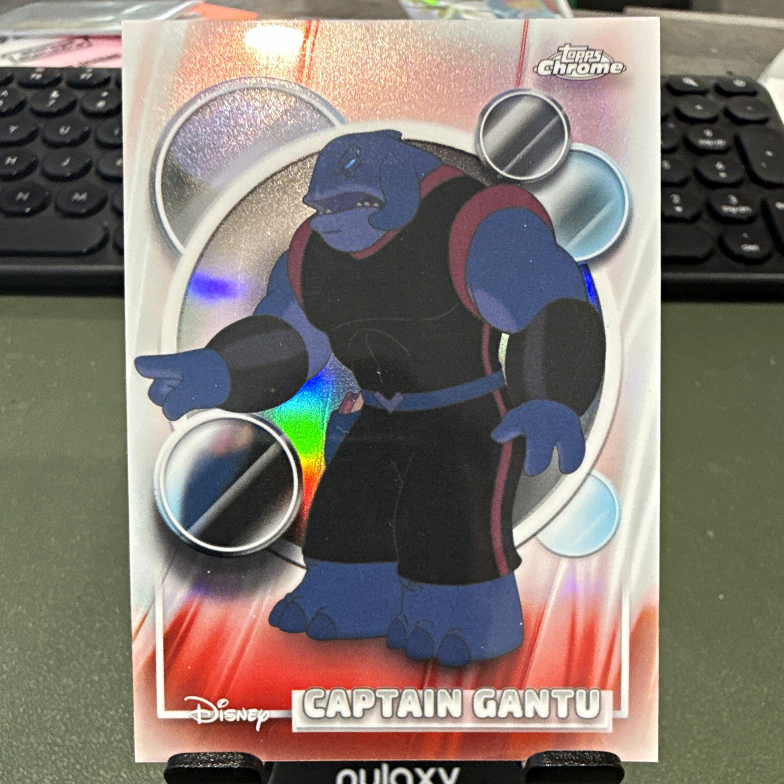 Topps Chrome Disney 2026 Lilo & Stitch Captain Gantu #155 Refractor