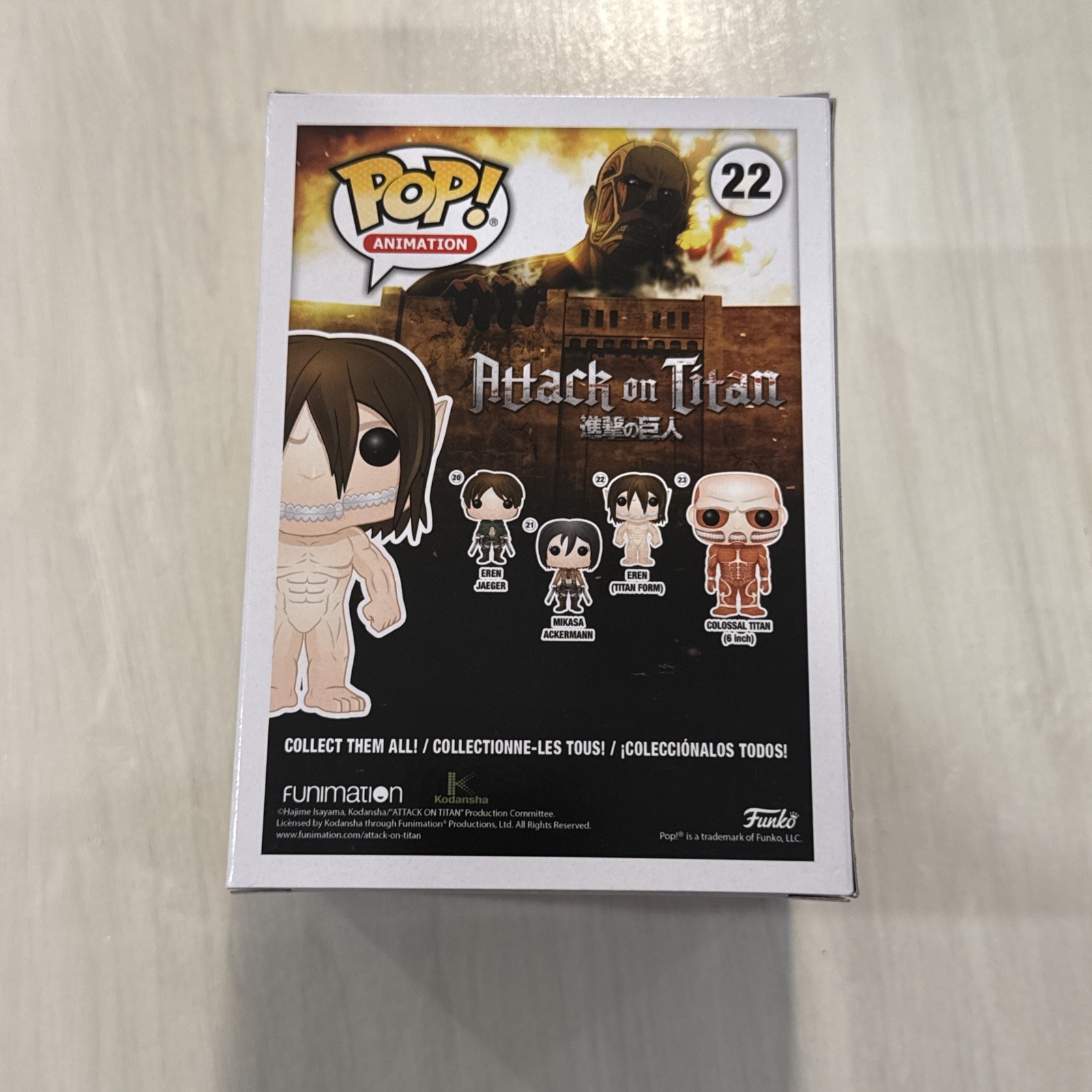 Funko Pop!: Attack on Titan – Eren Jaeger (Titan Form) – Hot Topic #22