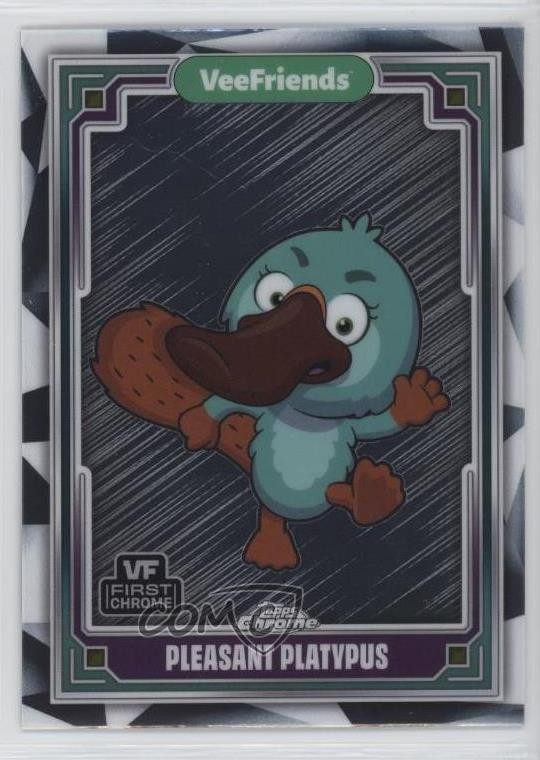 2025 Topps Chrome VeeFriends Pleasant Platypus #87 11vc