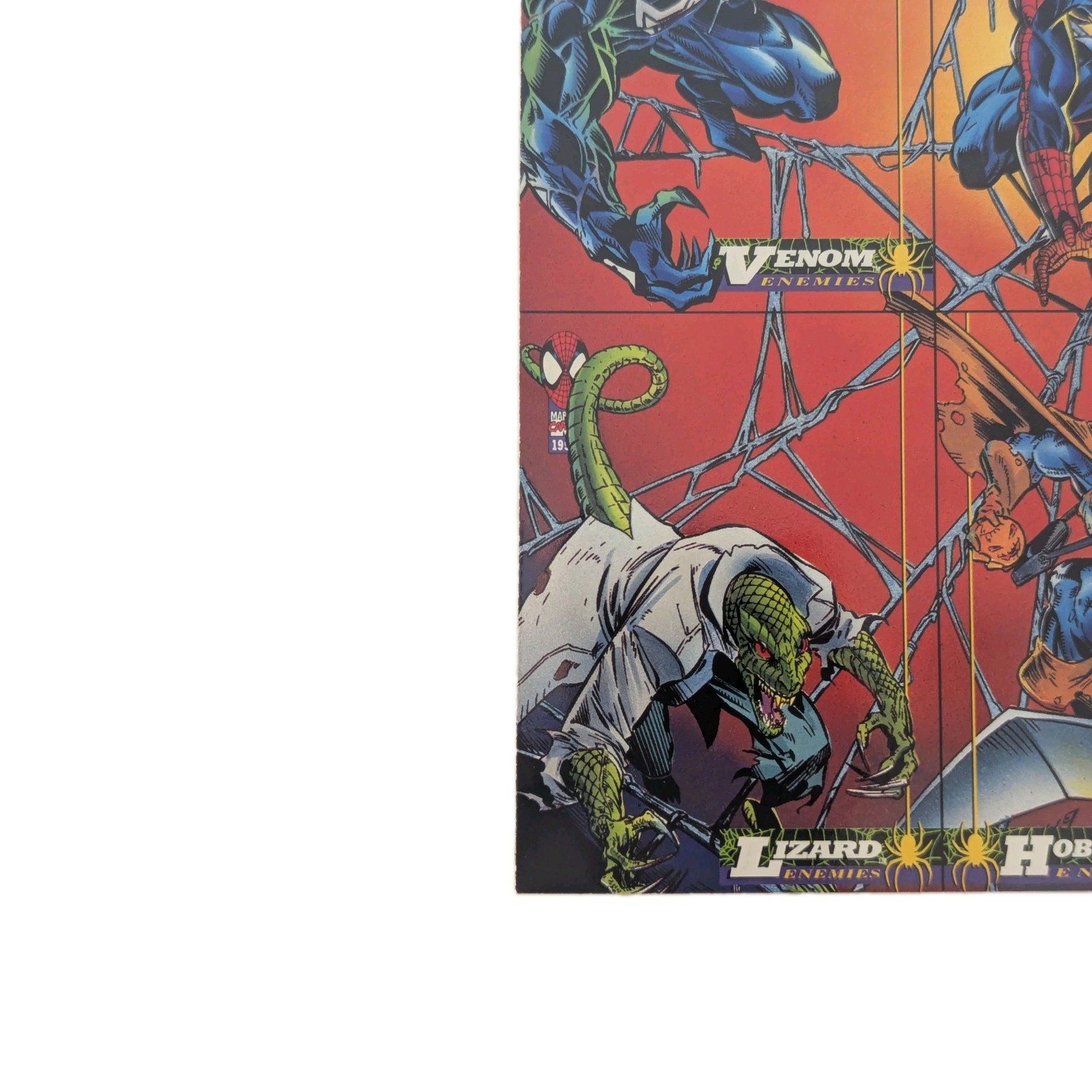 1994 Fleer Amazing Spider Man 1st Edition Marvel Comic Trading Card Uncut Promo