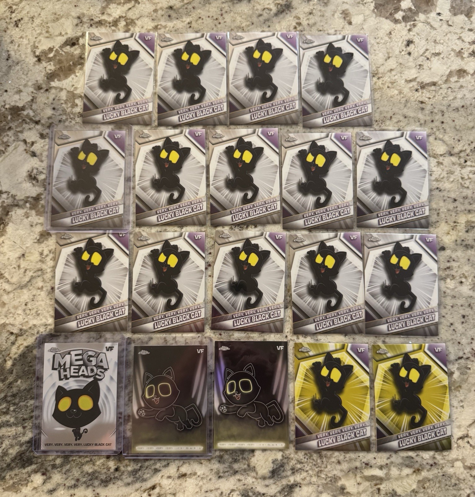 Very Very Very Very Lucky Black Cat Lot With Parallels – 19 Cards VeeFriends