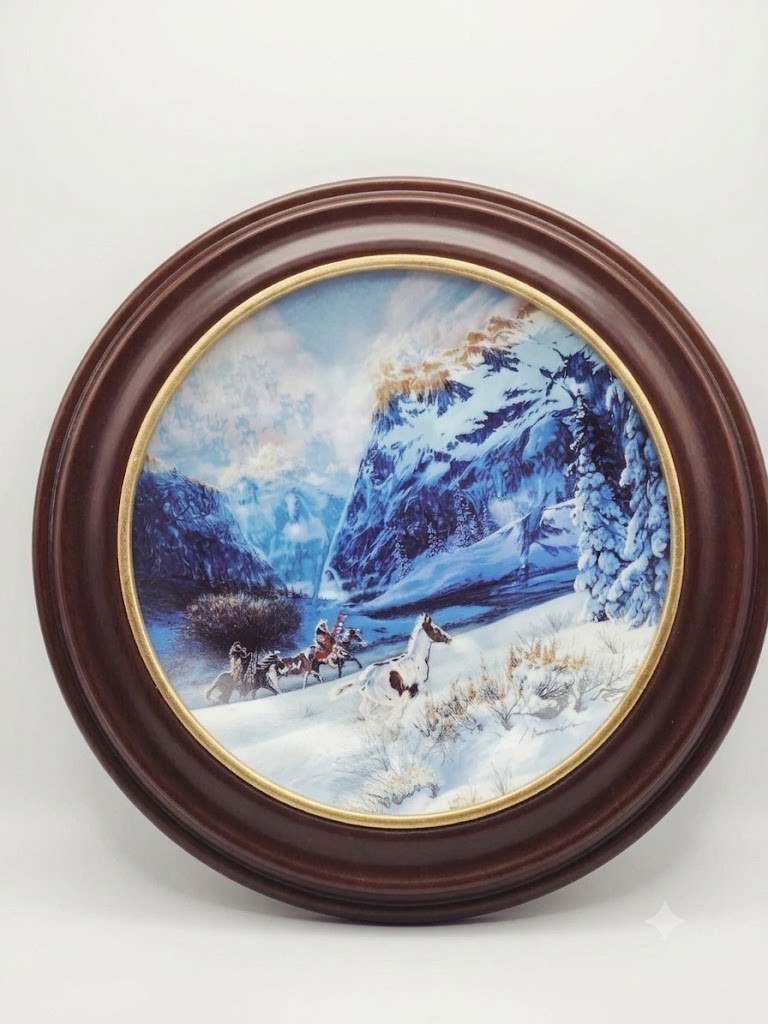 Running With The Wind Collector’s Plate Julie Kramer Cole 1993 Home Decorative