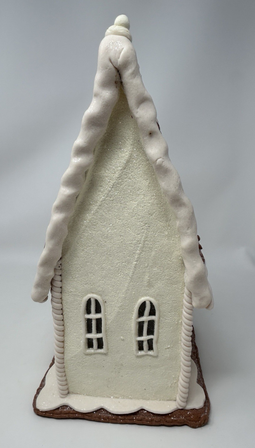 Illuminated Gingerbread Farmhouse Cottage Valerie Parr Hill DEFECTS *Please READ