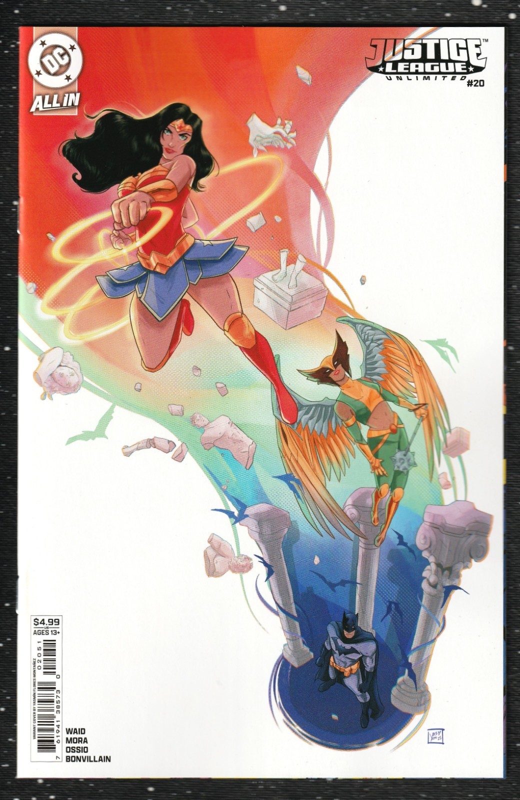 Justice League Unlimited #20 Yasmin Flores Montanez Card Stock Variant NM