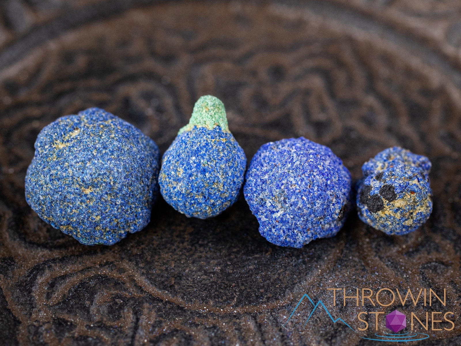 AZURITE Blueberries, Raw Crystals – Raw Healing Crystals and Stones, E1833