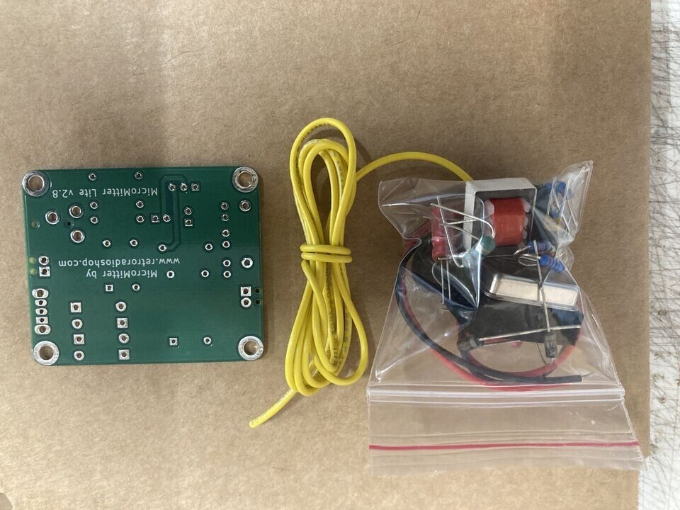AM Transmitter Kit For Vintage Retro Or Antique Tube Radio. With Bluetooth.