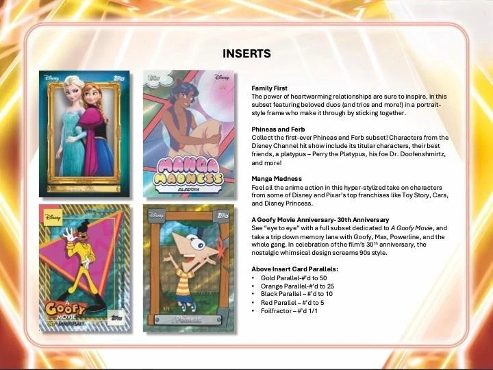 2026 Topps DISNEY NEON 🔥SINGLE PACK (5 Cards Per Pack) 🔥
