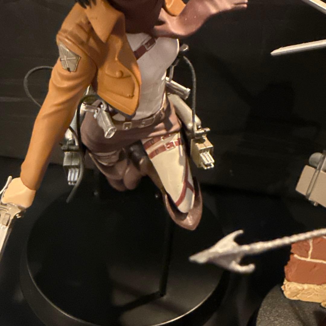 Mikasa Ackerman Eren Yeager Figure Set Attack on Titan Collectible Anime Japan